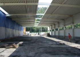 Přístavba montované výrobní haly, ALU a.s., Černá Hora I