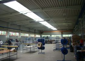 Přístavba montované výrobní haly, ALU a.s., Černá Hora
