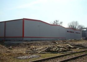Skladová hala s vestavkem D.TRI spol. s r.o., ul. Blanenská, Kuřim I