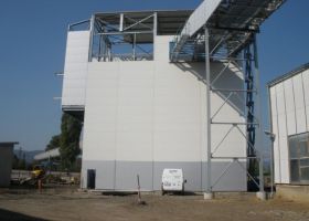 montovaná ocelová hala UNITED ENERGY, a.s., Věže v Mostě