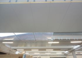 úpravy světlíků v montované skladové hale HTP Žirovnice I