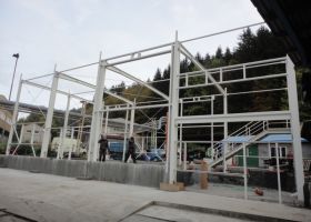 konstukce montované ocelové skladové haly ve Vsetíně, Zdeněk Kubík