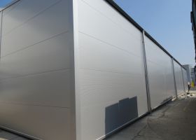 opláštění skladové haly HALLA VISTEON AUTOPAL s.r.o.