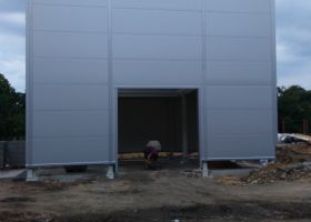 montovaná kladová hala ve Střelicích u Brna, LOKO TRANS s.r.o.