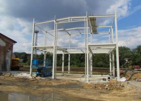 montovaná kladová hala ve Střelicích u Brna, LOKO TRANS s.r.o. III