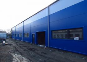 Skladovací betonová hala Martin Naděje v Čáslavi I