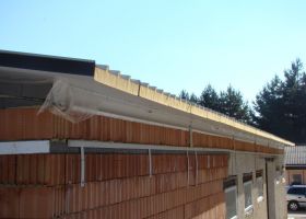 výrobní hala, montovaná střecha, Ševčík