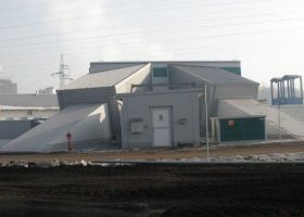 Most – Komořany, montovaná ocleová věž