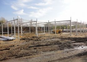 Výrobní montovaná hala BISON v Nesvačilcích u Brna II