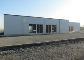 montovaná ocelová hala pro Areál služeb Vlašim – STK I