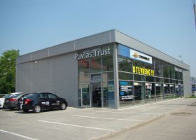 montovaná hala se servisem a administračním zázemím v Ostravě - Vítkovicích,Autosalon Chevrolet