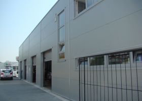 montované prodejní haly Autosalonu Chevrolet