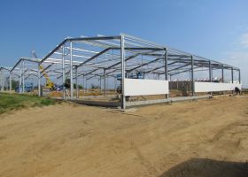 skladové montované haly, areál ČESKÉ HOUBY a.s. v Nedvědici u Soběslavi II