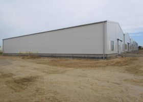 skladové montované haly, areál ČESKÉ HOUBY a.s. v Nedvědici u Soběslavi I