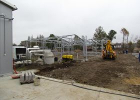 skladové montované haly, areál ČESKÉ HOUBY a.s. v Nedvědici u Soběslavi IX