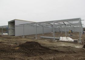 skladové montované haly, areál ČESKÉ HOUBY a.s. v Nedvědici u Soběslavi X