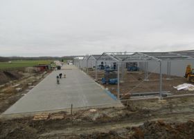 skladové montované haly, areál ČESKÉ HOUBY a.s. v Nedvědici u Soběslavi VII