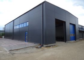 Výrobní hala ROHDE s.r.o. v Dyjákovicích