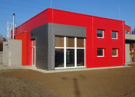 montovaná hala pro laboratorní účely, Areál ISŠ v Sokolnicích