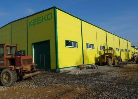 montovaná hala lisovny a kompletace KASKO spol. s r.o. ve Slavkově u Uherského Brodu