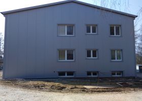 Opláštění výrobní haly v Kunštátu pro společnost METAL - PROFI s.r.o. II