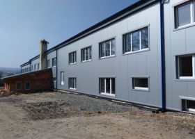 Opláštění výrobní haly v Kunštátu pro společnost METAL - PROFI s.r.o. I