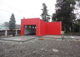 montovaná prodejna u myčky SPA for CARS