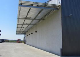 montovaná výrobní hala Tomáš Ticháček v Dlouhé Loučce II