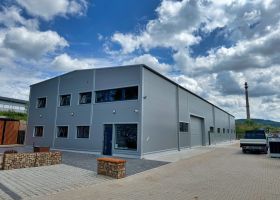 Dokončená skladova hala od firmy HAK PROFI