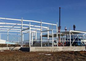 Výrobní  montovaná hala s administrativní budovou u Jihlavy, AVTONE s.r.o. II