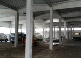 montovaná ocelovobetonová hala Aluminium Mould Production a.s.