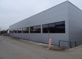 Výrobní hala Aluminium Mould Production a.s. ve Valašském Meziříčí.