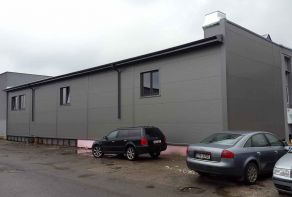 Ocelová přístavba v Ostravě