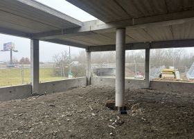 Skladová hala pro podlahové centrum od HAK PROFI s.r.o.