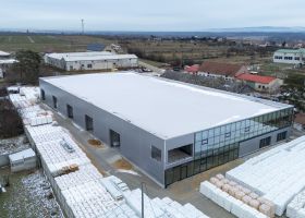 Skladová hala v Týnci na Moravě od HAK PROFI