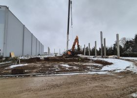 Rozšíření skladovací haly Nupaky od prumyslovehaly.cz