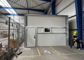 Montovaná chladící hala