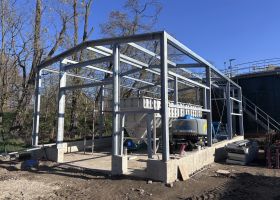 Realizace speciání montované haly pro ČOV Pohořelice od HAK PROFI s.r.o.