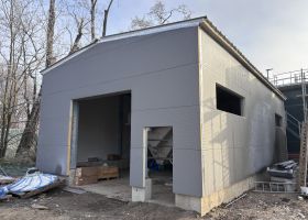 Montovaná hala pro ČOV Pohořelice od HAK PROFI s.r.o.