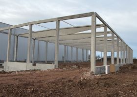 Rozšíření skladovací haly Nupaky