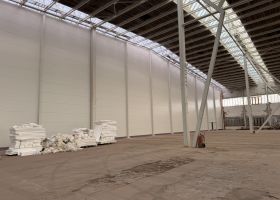 Montovaná logistická hala v Jirčanech