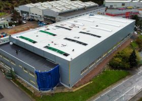 Výstavba skladové haly v Brně od HAK PROFI