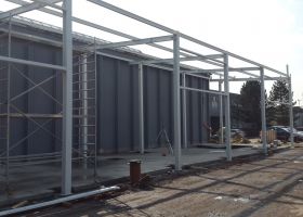 výrobní montovaná hala CYPRIÁN s.r.o. v Ostravě II