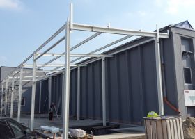 výrobní montovaná hala CYPRIÁN s.r.o. v Ostravě IV