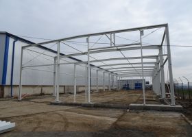 konstrukce montované skladové haly NIMETAL spol. s r.o.