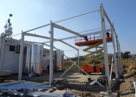 montovaná skladová hala vinařstvi Vaďura v Polešovicích V