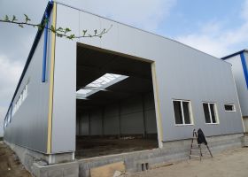 Výrobní montovaná hala v Noutonicích NIMETAL spol. s r.o. 