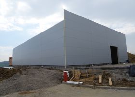 skladová hala EUROIZOL Jirásek s.r.o.