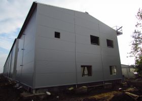 montovaná dílna s administativní budovou, REGUTEC Němčičky I