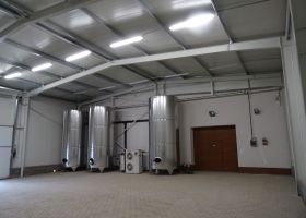 montovaná skladová hala vinařstvi Vaďura v Polešovicích I